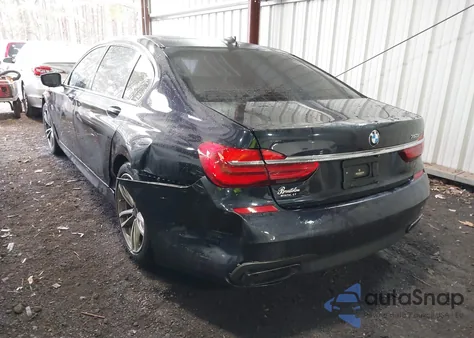 2016 BMW 750I xDrive from USA, damaged, VIN WBA7F2C50GG418511